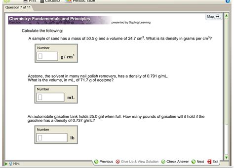 Solved Calculate The Following A Sample Of Sand Has A Ma Chegg Com