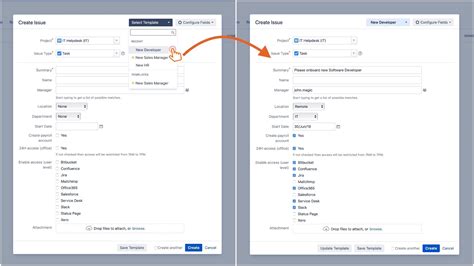Solved Customized Description Templates for Issue Types