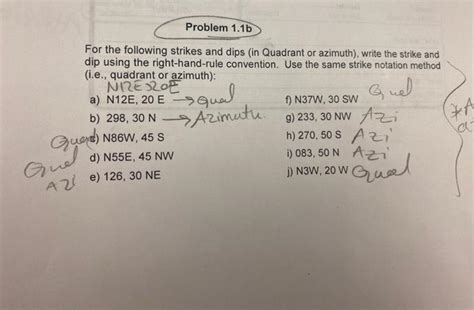 Solved Exercise 1 Notation For Describing Orientations O Chegg Com