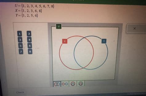 Solved For The Given Sets Construct A Venn Diagram And P Chegg Com