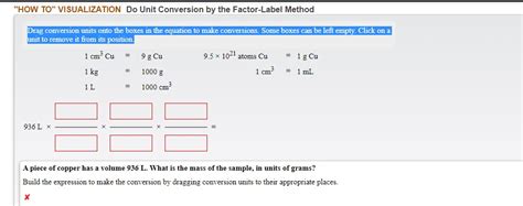 Solved How To Visualization Do Unit Conversion By The F Chegg Com