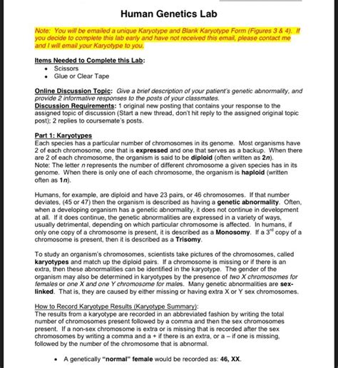 Solved Human Lab Note You will be emailed a unique