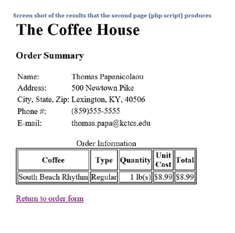 Solved Online Coffee Store PHP In This Assignment You Nee...