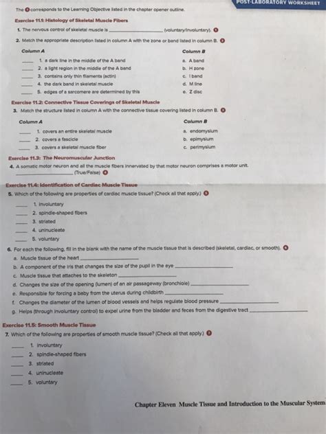 Solved POSTLABORATORY WORKSHEET The to the