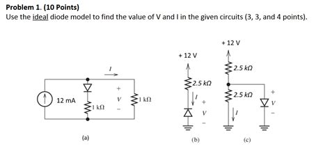 Solved Problem 1 10 Pts For The Given Circuit The Tr Chegg Com