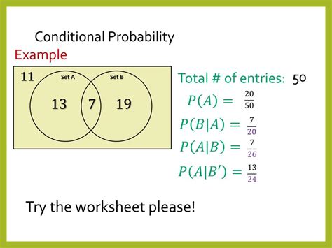 Solved Problems Conditional Probability