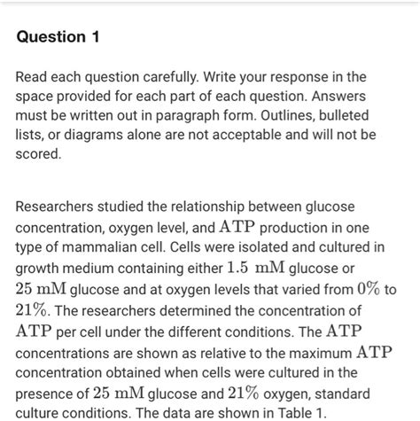 Solved Question 1 A Read each question carefully. Write your