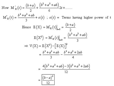 Solved Verify The Formula For The Moment Generating Func...
