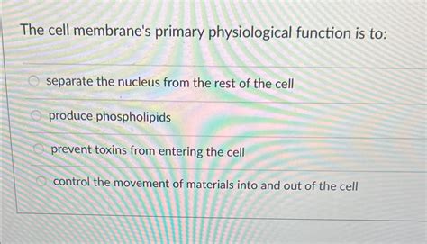 Solved What are the primary physiological differences - Chegg