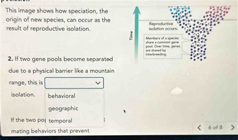 Solved What are the two ways that speciation can occur? What