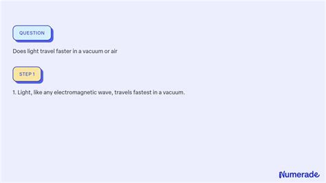 Solved What does light travels faster in? warm air cool