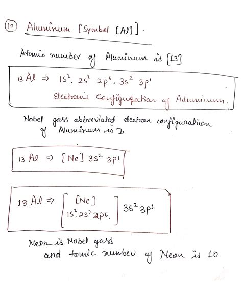 Solved Write the electron configuration for each element in