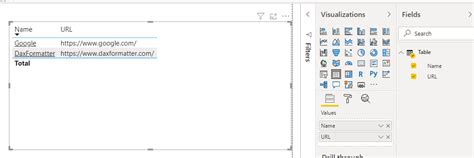 Solved how to hyperlink text in table with another url fi
