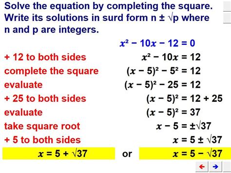 Solving Quadratic Equations Solver