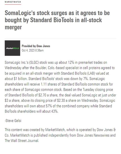 SomaLogic, Inc. Class A Common Stock (SLGC) SEC Filings