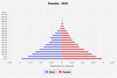 Somalia Population - Demographics - IndexMundi