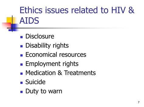 Some Ethical Issues in HIV Care