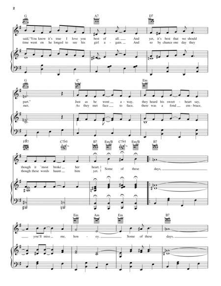 Some Of These Days - Sheet Music Plus