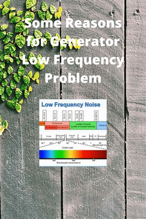 Some Reasons for Generator LowFrequency Problem Generators Zone