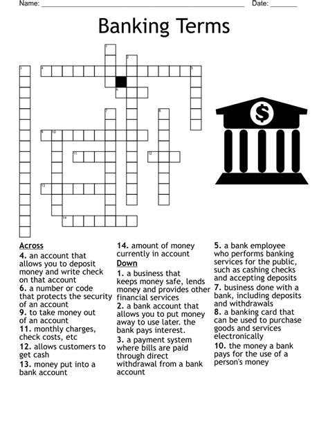 Some bank deposits crossword. Crossword puzzles can be fun, challenging and educational. They’re equally good for kids learning how to spell, for adults wanting to stimulate their mind, or for senior citizens l... 