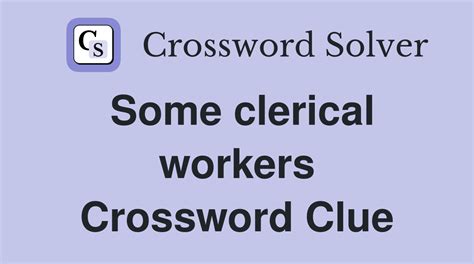 The Crossword Solver found 30 answers to "Some museum workers", 9 letters crossword clue. The Crossword Solver finds answers to classic crosswords and cryptic crossword puzzles. Enter the length or pattern for better results. Click the answer to find similar crossword clues . Enter a Crossword Clue.. 