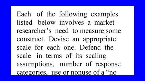 Some examples are listed below: