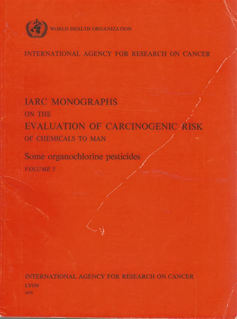 Some organochlorine pesticides iarc monographs on the evaluation of the carcinogenic risks to humans. - Sicher zu gutem deutsch, bd.2, stolpersteine der grammatik.