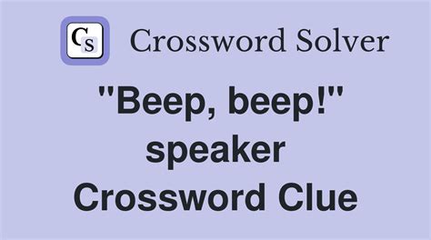 Some phone beeps - Crossword clues & answers - Global Clue