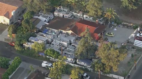 Some residents refuse to leave illegal RV encampment in Sylmar