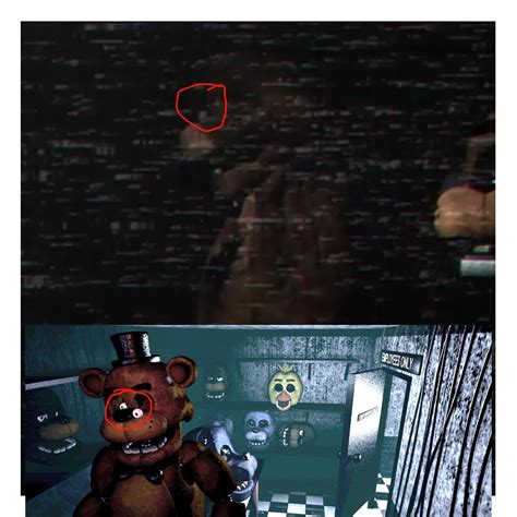 Something I noticed about the FNAF 1 death screen