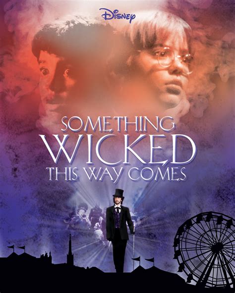 Something this way comes. Something Wicked This Way Comes is a 1962 dark fantasy novel by Ray Bradbury, and the second book in his Green Town Trilogy. It is about two 13-year-old best friends, Jim Nightshade and William Halloway, and their nightmarish experience with a traveling carnival that comes to their Midwestern home, Green … See more 