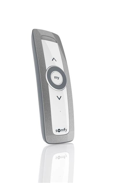 Somfy control.  Our remote controls come with several functions: centraliz...
