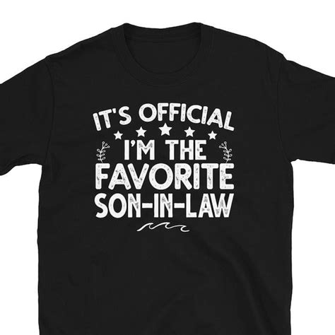 Son in Law Tee Shirt - Etsy Singapore