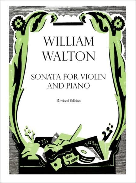 Sonata for violin and piano william walton edition. - No robarás las botas de los muertos.
