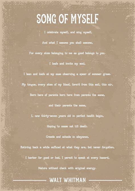 Song of Myself, 51 by Walt Whitman - Poems - Academy …