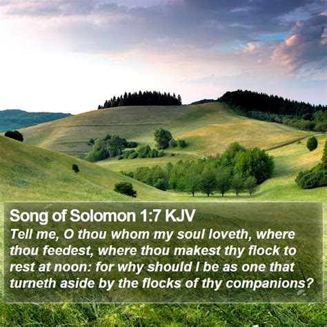 Song of Solomon 1:1-7 - BibleGateway