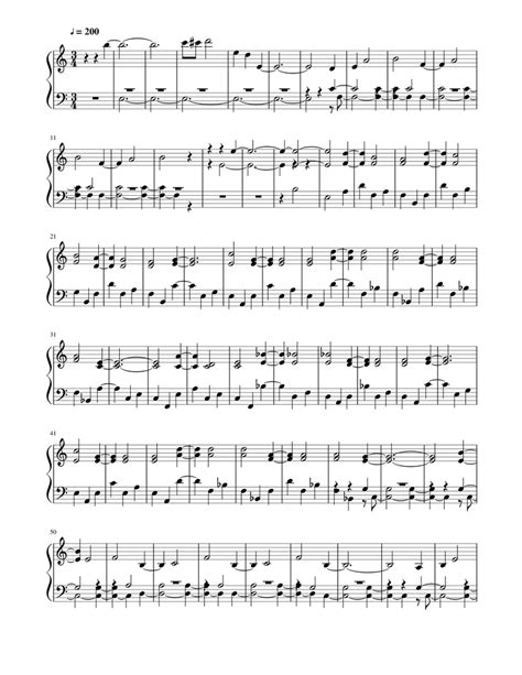 Song of Unhealing Sheet music for Piano (Solo) Musescore.com