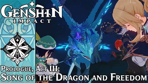 Song of the Dragon and Freedom Genshin Impact Database