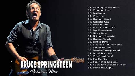 Songs about bruce springsteen. [Chorus 2] The dogs on Main Street howl 'cause they understand If I could reach one moment into my hands Mister, I ain't a boy, no, I'm a man And I believe in a promised land [Guitar, Saxophone ... 