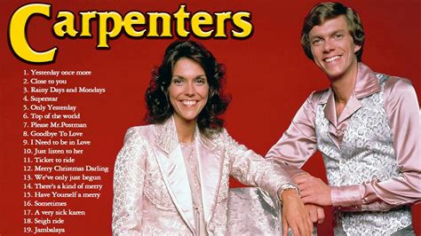 Songs carpenters. Things To Know About Songs carpenters. 