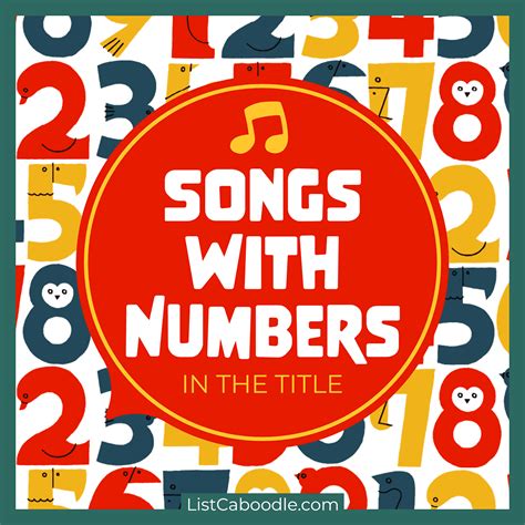 Songs with numbers in their titles: 25 So…