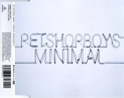 Songtext: Pet Shop Boys – Minimal MusikGuru