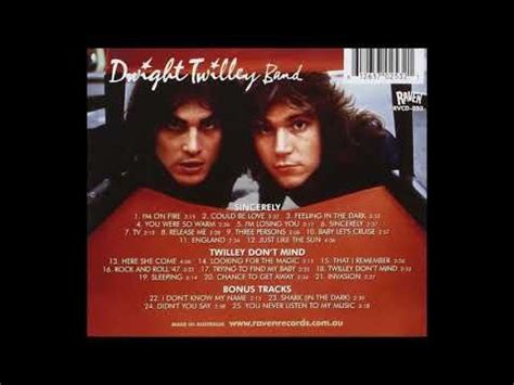 Songtext von Dwight Twilley Band - Feeling in the Dark Lyrics