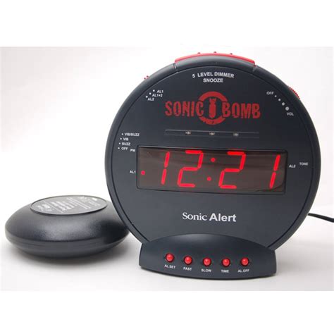 Sonic Bomb Alarm Clock FAQs - Geemarc UK