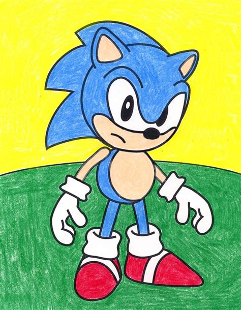 Sonic Drawings Easy