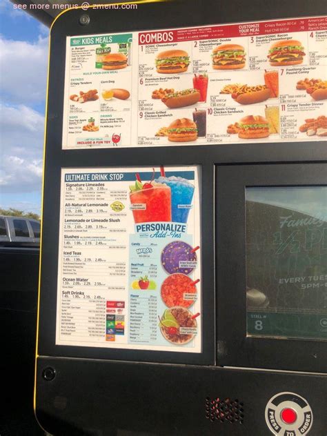 Sonic Drive-In Delivery in Granbury, TX Full Menu & Deals Grubhub