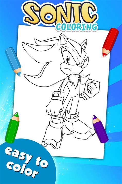 Sonic Game Coloring Book Coloring Pages