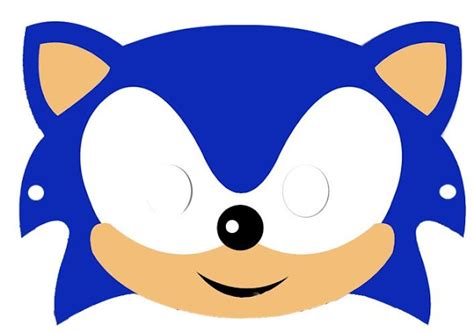 Sonic Mask Printable
