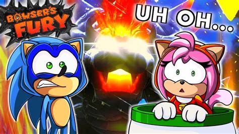 Sonic and Amy Squad Play Bowser