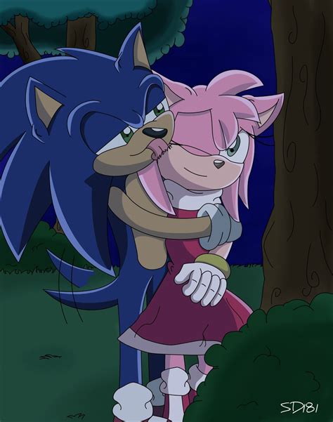 amy:*blushes*you haven't called me that for a long time soniuku. all the sudden eggman rushes in grabs amy with his robot and keeps her in a tight grip eggman: mwahahahha try to save her if you can sonic! i'll be waiting for you and bring me that emerald you got hidden somewhere and don't keep me waiting your girlfriend won't have long .... 